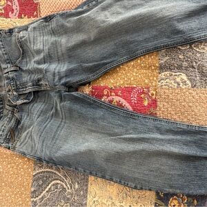 Ariat M7 Slim Fit Boot Cut Jeans in Blue